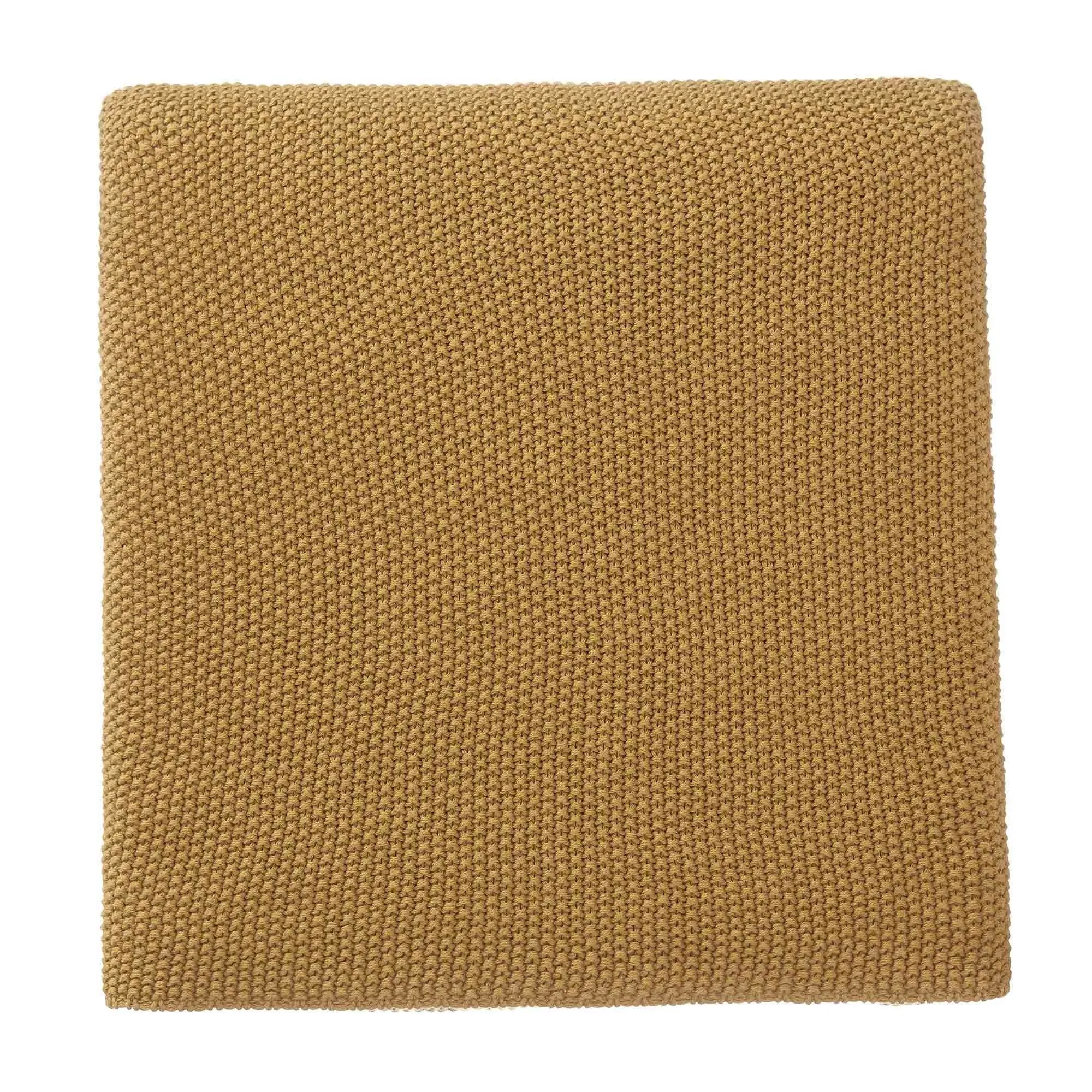 Antua Cotton Blanket [Mustard]