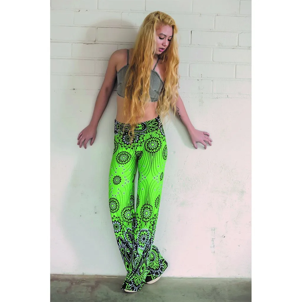 Floral Paisley Palazzo Pants